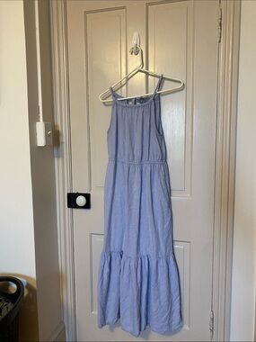 Joie Soft Blue Maxi Dress with adjustable Spaghetti Straps